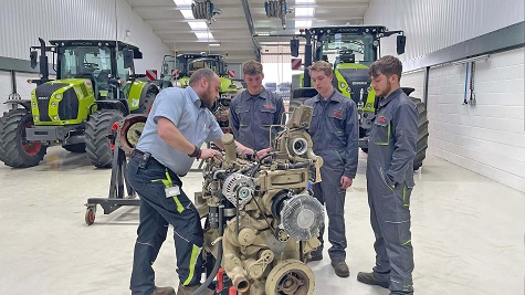 claas apprentice student workshop sml